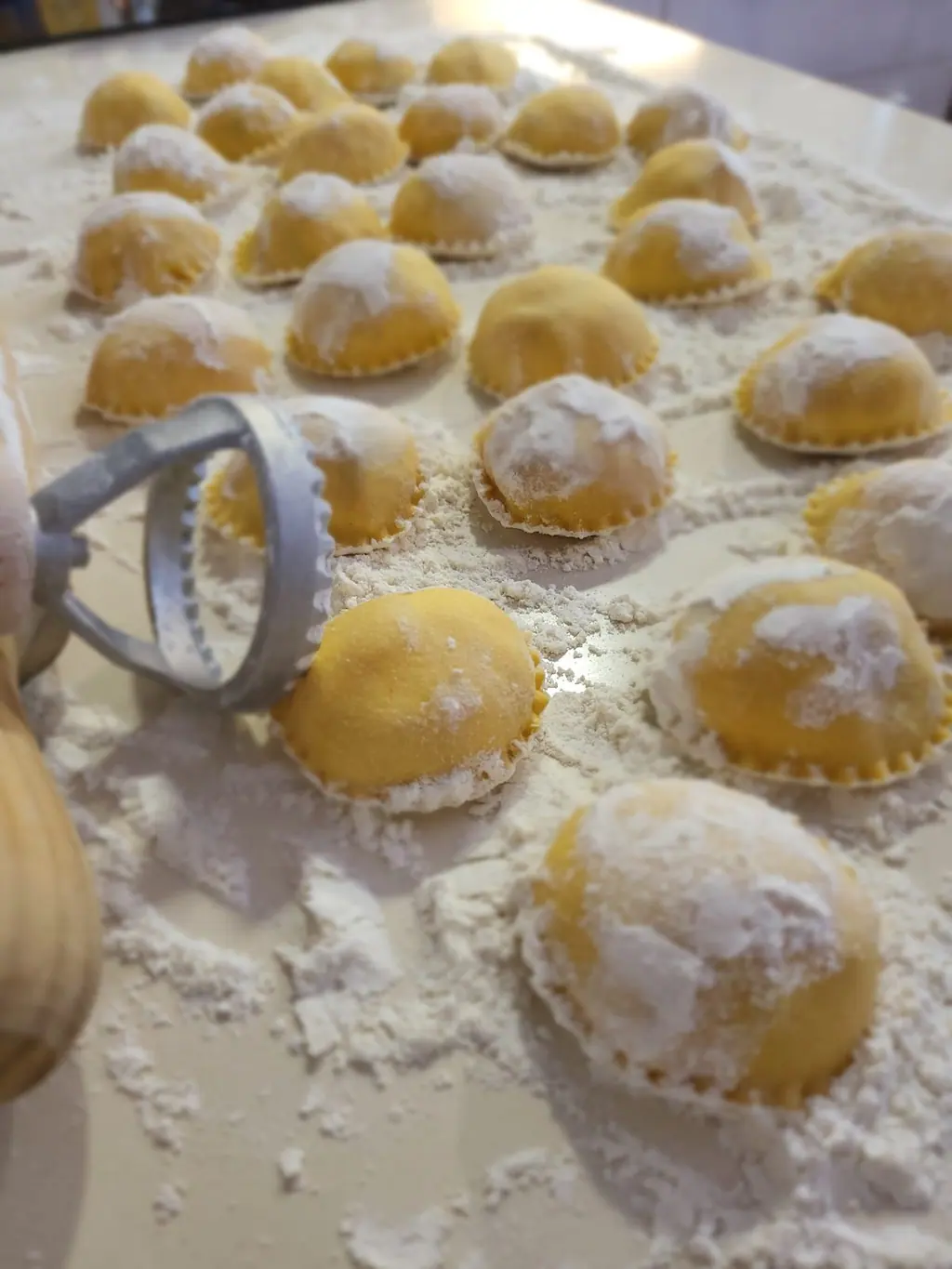 Pasta fresca hecha a mano en Villa Paula, Valencia